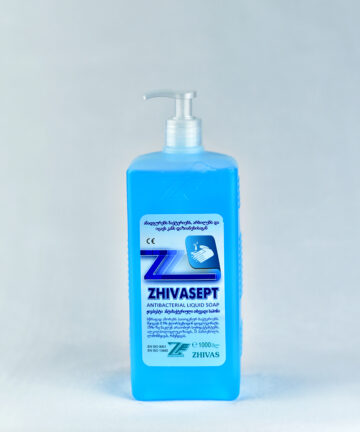 ჟივასეპტი ანტიბაქტერიული თხევადი საპონი (Zhivasept A/B Liquid Soap)